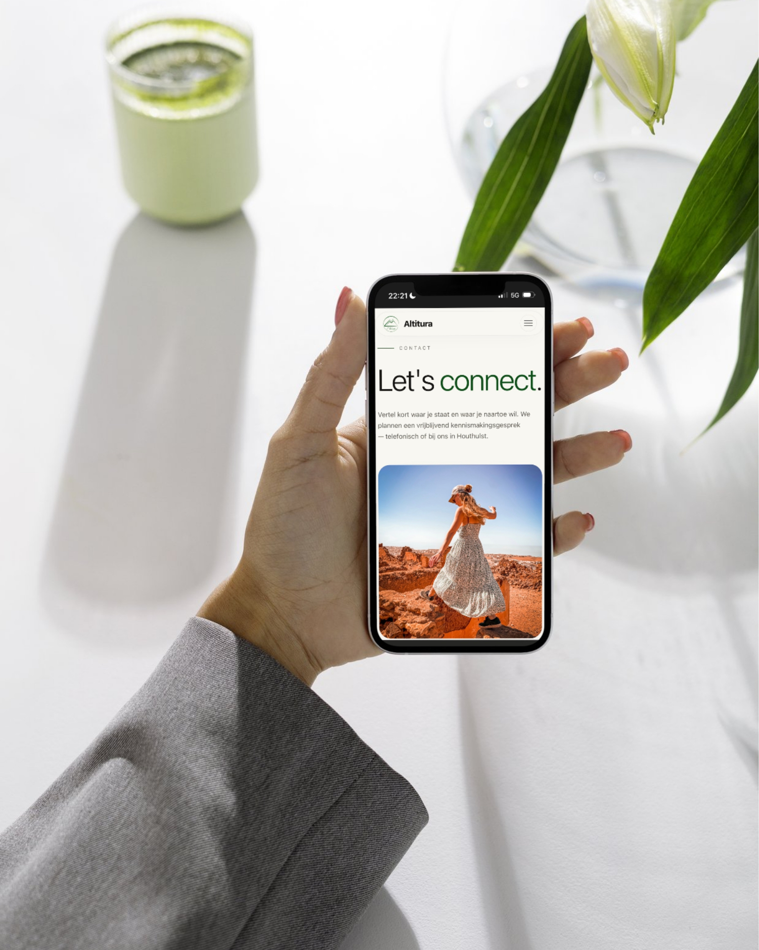 Live social content tijdens event